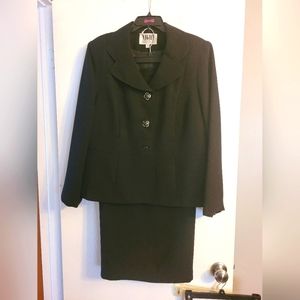 Black skirt suit